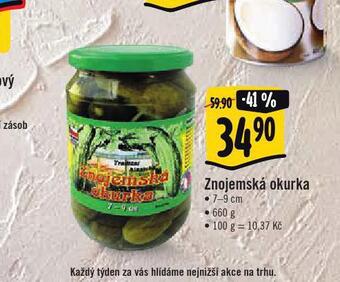 Jip Znojemská okurka nabídka