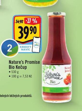 Jip Bio kečup nabídka