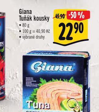 Jip Giana tuňák kousky nabídka