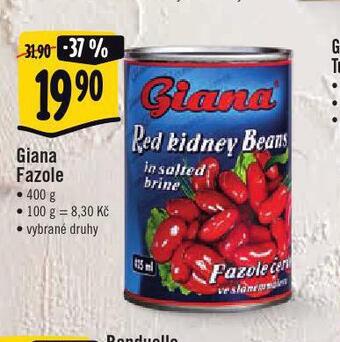 Jip Giana fazole nabídka