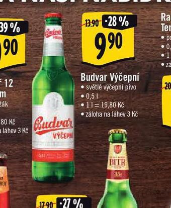 Jip Pivo budvar výčepní nabídka
