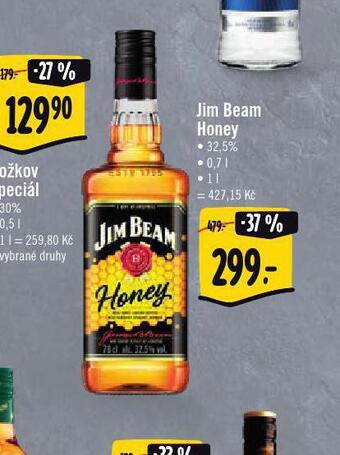 Jip Jim beam honey nabídka