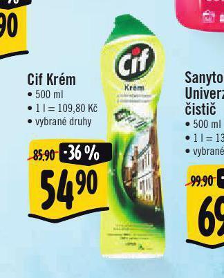 Jip Cif krém nabídka