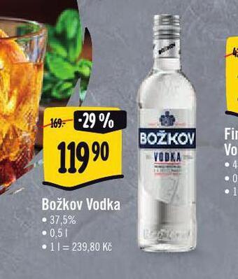 Jip Božkov vodka nabídka