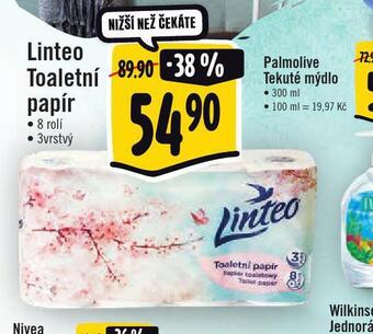 Jip Linteo toaletní papír nabídka
