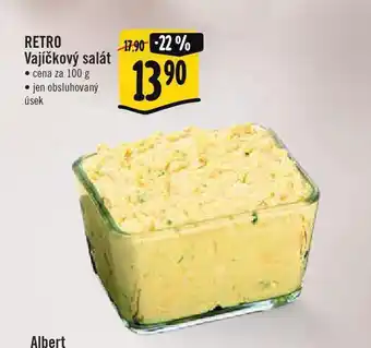 Jip Retro vajíčkový salát nabídka