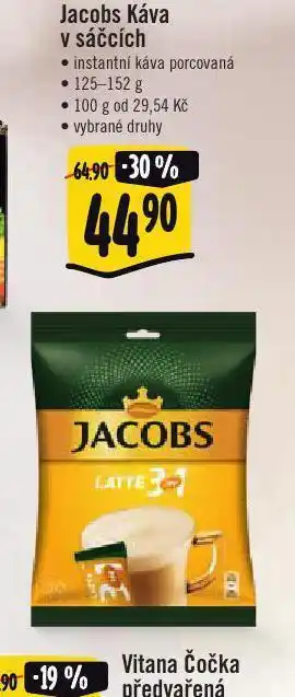 Jip Jacobs káva v sáčcích nabídka