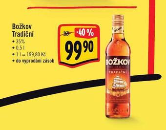Jip Božkov tradiční nabídka