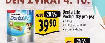 Dentalife pochoutky pro psy