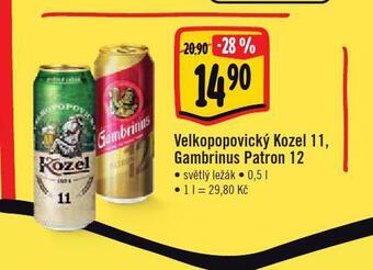 Jip Pivo velkopopovický kozel 11 nabídka