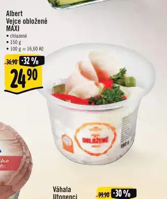 Jip Albert vejce obložené maxi nabídka