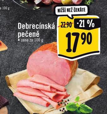 Albert Debrecínská pečeně nabídka