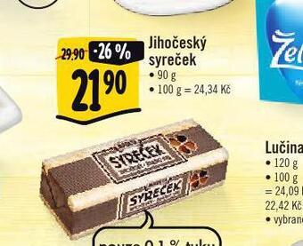 Albert Jihočeský syreček nabídka