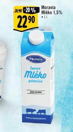 Albert Moravia mléko 1,5% nabídka