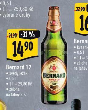 Albert Pivo bernard 12 nabídka