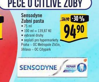 Albert Sensodyne zubní pasta nabídka