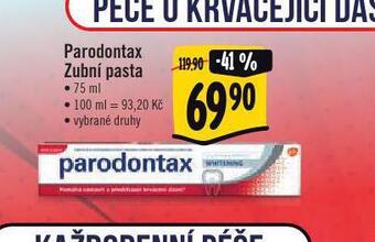 Albert Parodontax zubní pasta nabídka