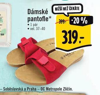 Albert Dámské pantofle nabídka