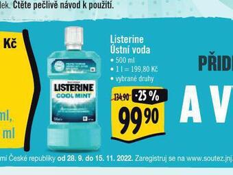 Albert Listerine ústní voda nabídka