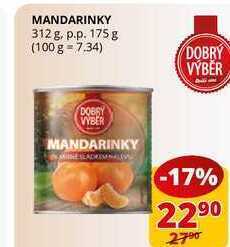 Flop Mandarinky 312 g nabídka