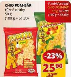 Flop Chio pom-bär různé druhy 50 g nabídka