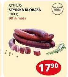 Flop Štýrská klobása 100 g nabídka