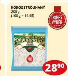 Kokos strouhaný 200 g