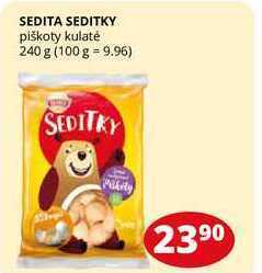 Flop Sedita seditky piškoty kulaté 240 g nabídka