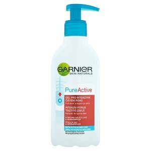 Rossmann Garnier skin naturals pure active gel pro intenzivní čištění pórů 200ml nabídka