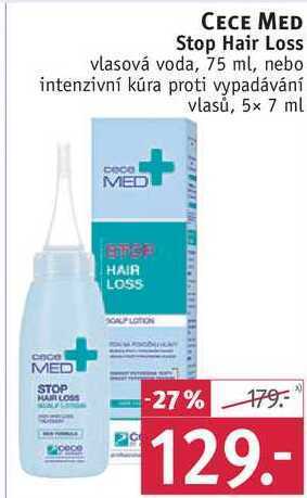 Rossmann Cece med stop hair loss vlasová voda, 75 ml nabídka