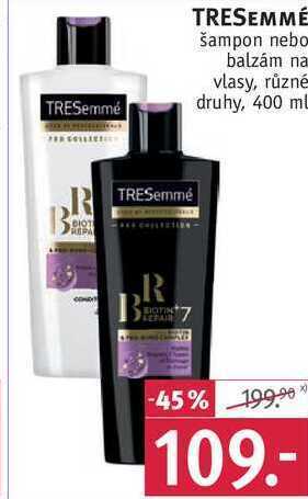 Rossmann Tresemmé šampon na vlasy, 400 ml nabídka