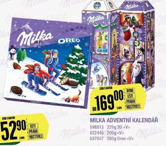 Tamda Foods Milka adventní kalendář nabídka