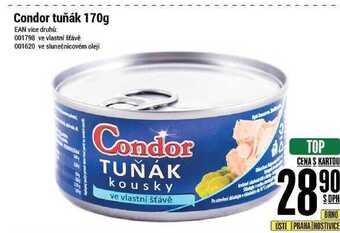 Tamda Foods Condor tuňák 170g nabídka