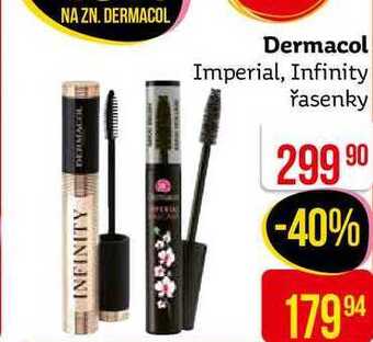 Teta Dermacol imperial, infinity řasenky nabídka