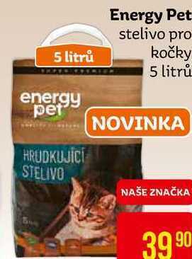 Teta Energy pet stelivo pro kočky 5 litrů nabídka