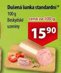 CBA Dušená šunka standardní, 100 g nabídka