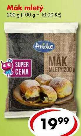 CBA Mák mletý, 200 g nabídka