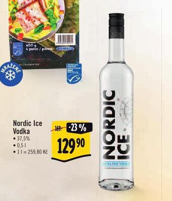 Albert Nordic ice vodka nabídka