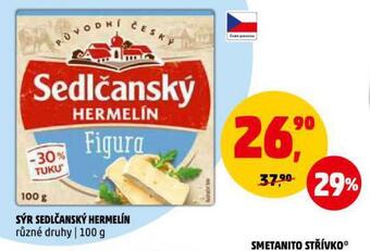 Penny Market Sýr sedlčanský hermelín nabídka