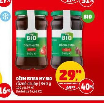 Penny Market Džem extra my bio nabídka