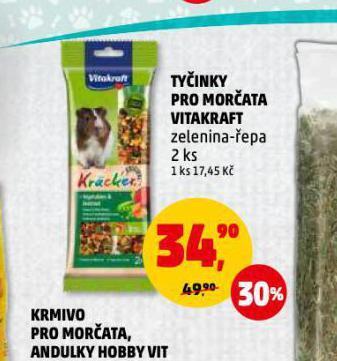 Vitakraft tyčinky pro morčata
