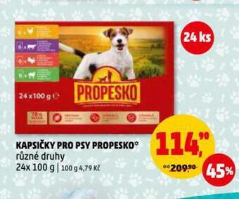 Penny Market Propesko kapsičky pro psy nabídka