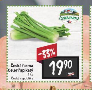 Billa Celer řapíkatý nabídka