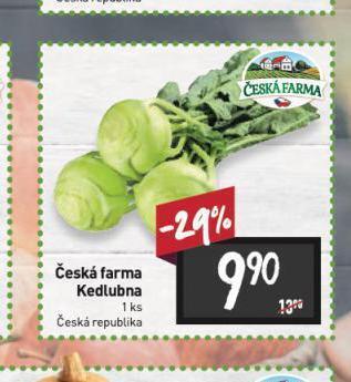 Billa Kedlubna nabídka