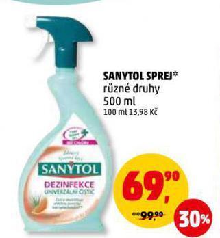Penny Market Sanytol sprej nabídka