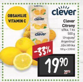 Billa Citrony nabídka