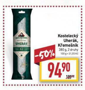 Billa Křemešník nabídka