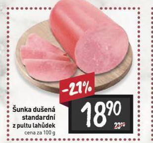 Billa Šunka dušená nabídka