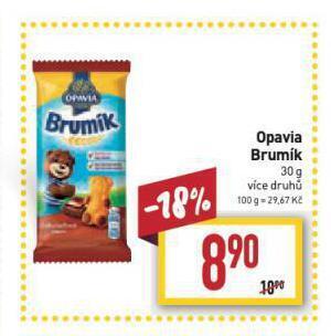 Billa Opavia brumík nabídka