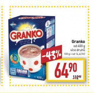 Billa Granko nabídka